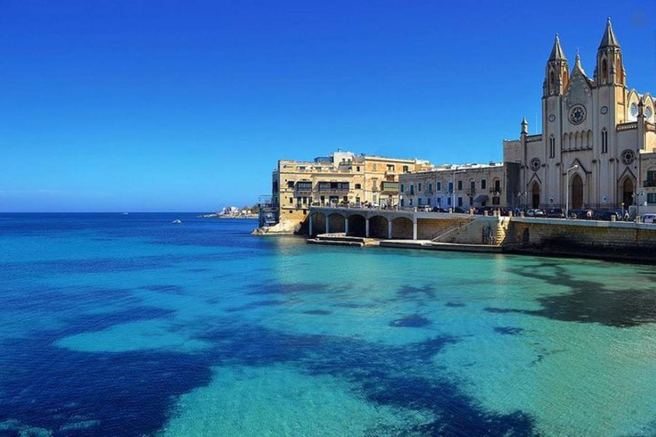 Deluxe Apartment With Valletta And Harbour Views Слима Екстериор снимка
