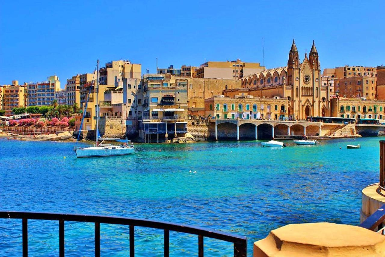 Deluxe Apartment With Valletta And Harbour Views Слима Екстериор снимка