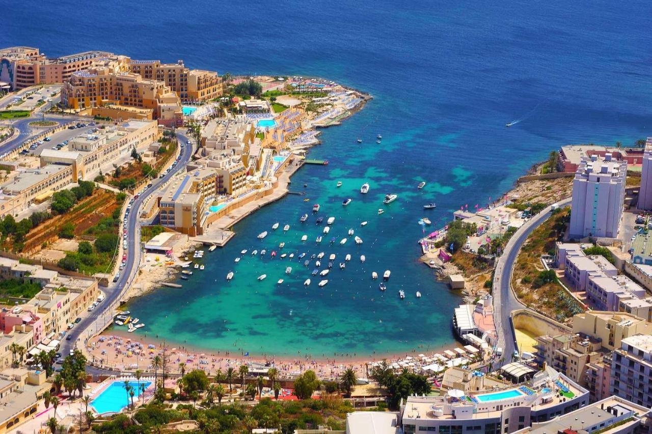 Deluxe Apartment With Valletta And Harbour Views Слима Екстериор снимка