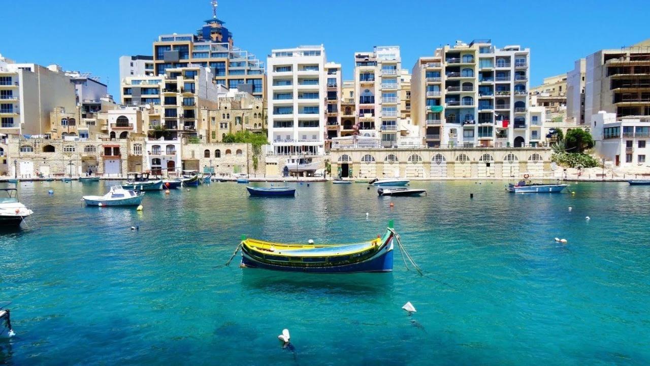 Deluxe Apartment With Valletta And Harbour Views Слима Екстериор снимка