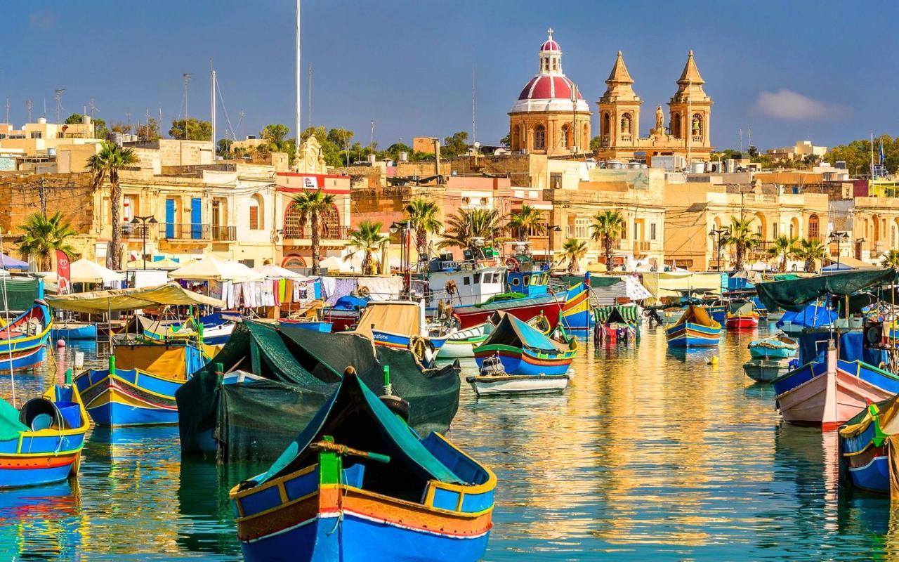 Deluxe Apartment With Valletta And Harbour Views Слима Екстериор снимка