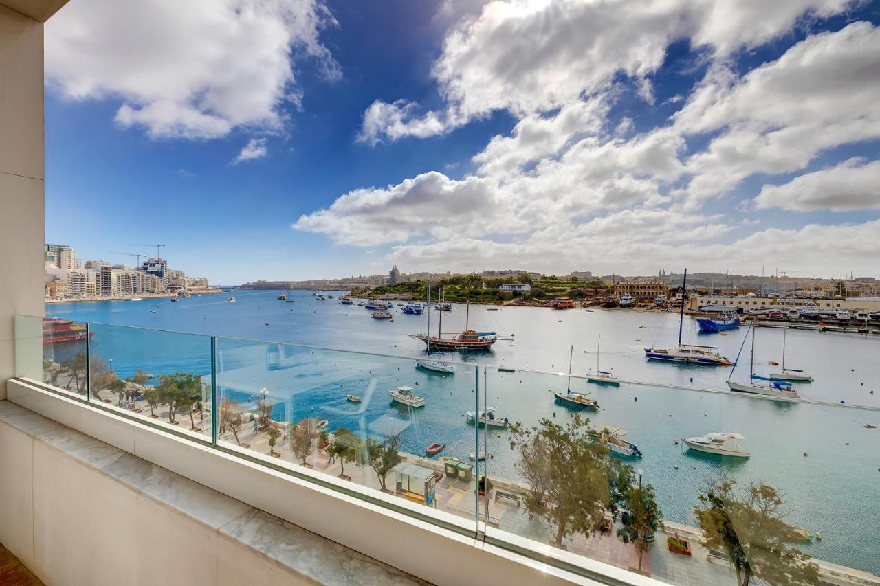 Deluxe Apartment With Valletta And Harbour Views Слима Екстериор снимка
